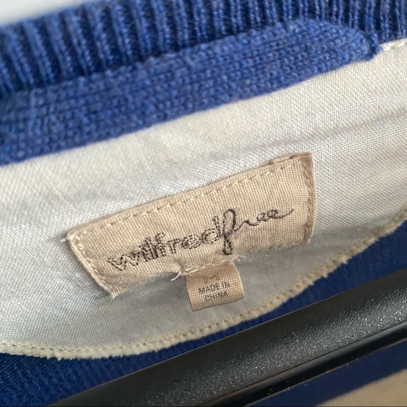 Wilfred Free | Vintage Blue and White Striped Starboard Sweater - Picture 11 of 14